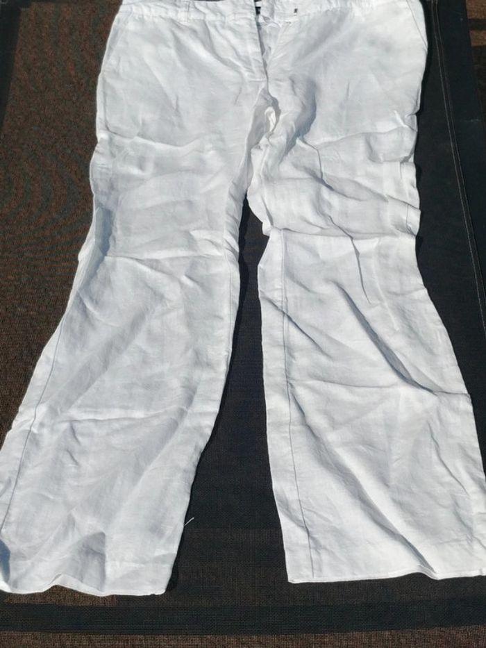 Pantalon blanc leger - photo numéro 1