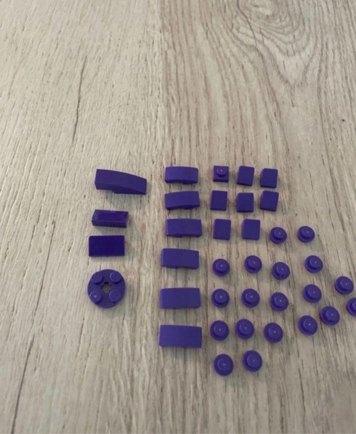 Lot de pièces Lego Dark Purple - photo numéro 2