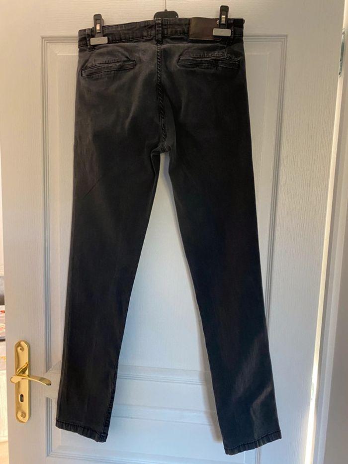 Pantalon jeans homme taille M noir - photo numéro 3