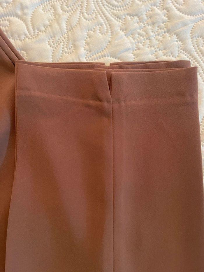 Pantalon droit camel - photo numéro 3