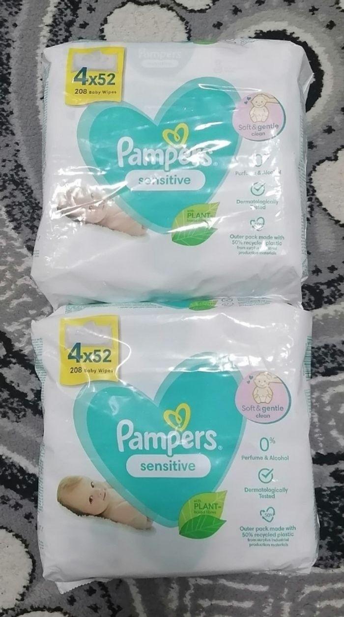 Lingettes bébé pampers