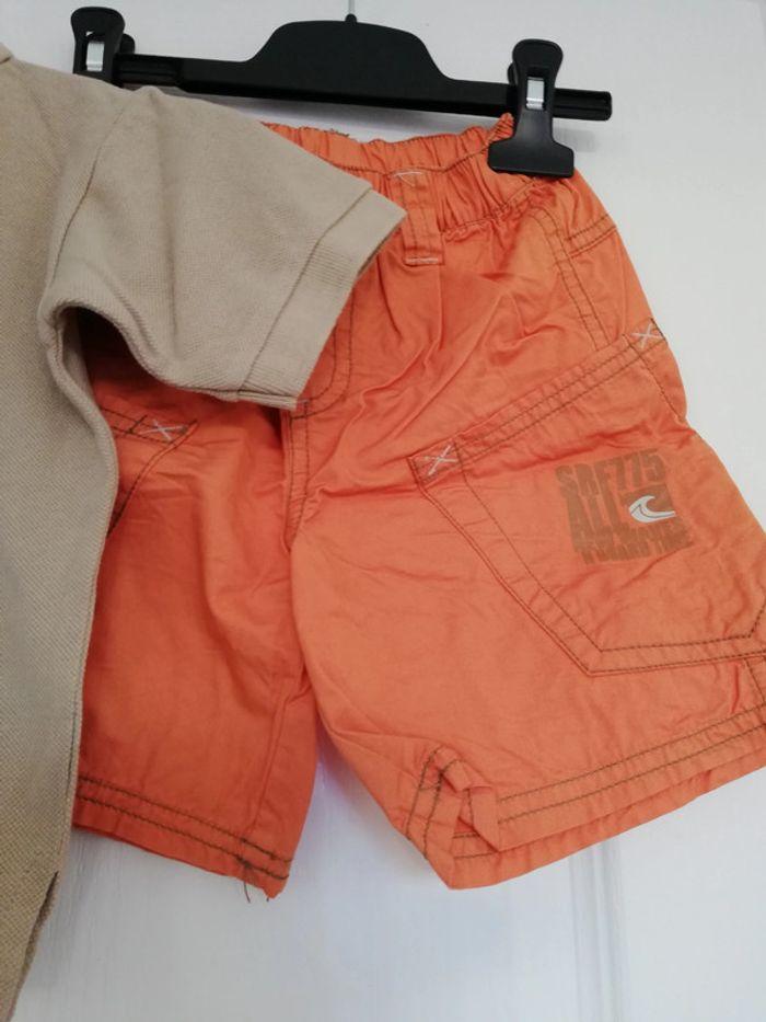 Short orange kiabi 18/24 mois👖 - photo numéro 9