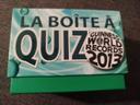 Jeu " la boîte a quiz 2013 "