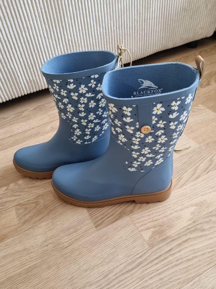 Bottes de pluie  blackfox  bleu - photo numéro 2