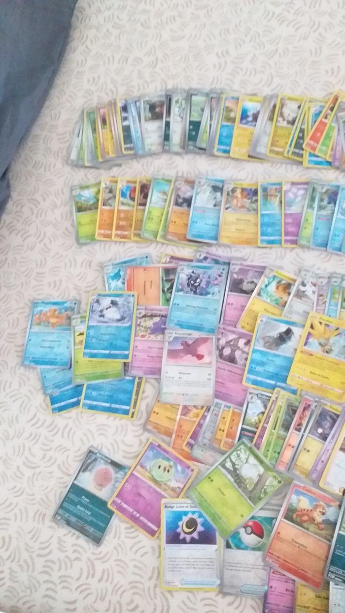 Lots de 196 cartes Pokémon français  sans doubles - photo numéro 5