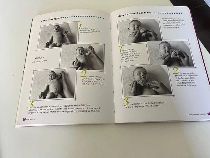 Livre bébé bonheur 35 massages de bien être - photo numéro 2