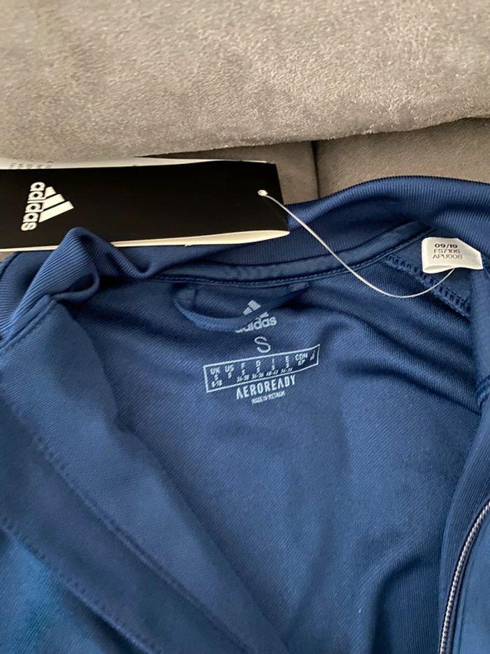 Veste Adidas bleu taille S - photo numéro 3