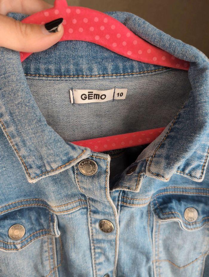 Veste en jean Gemo 10ans - photo numéro 3