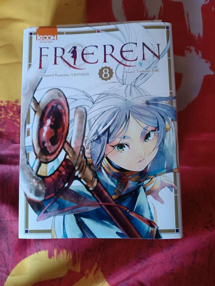 Frieren tome 8 collector jaquette alternative réversible - photo numéro 2