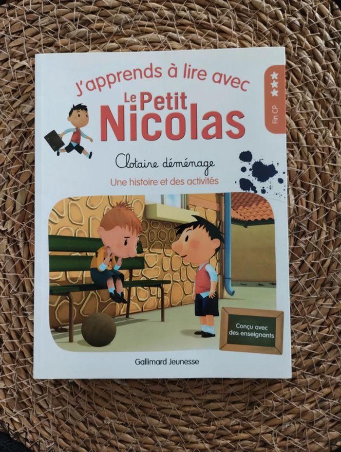 Livre j'apprends à lire avec le Petit Nicolas - photo numéro 1