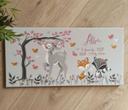 Tableau Biche 20x40 personnalisable fait main