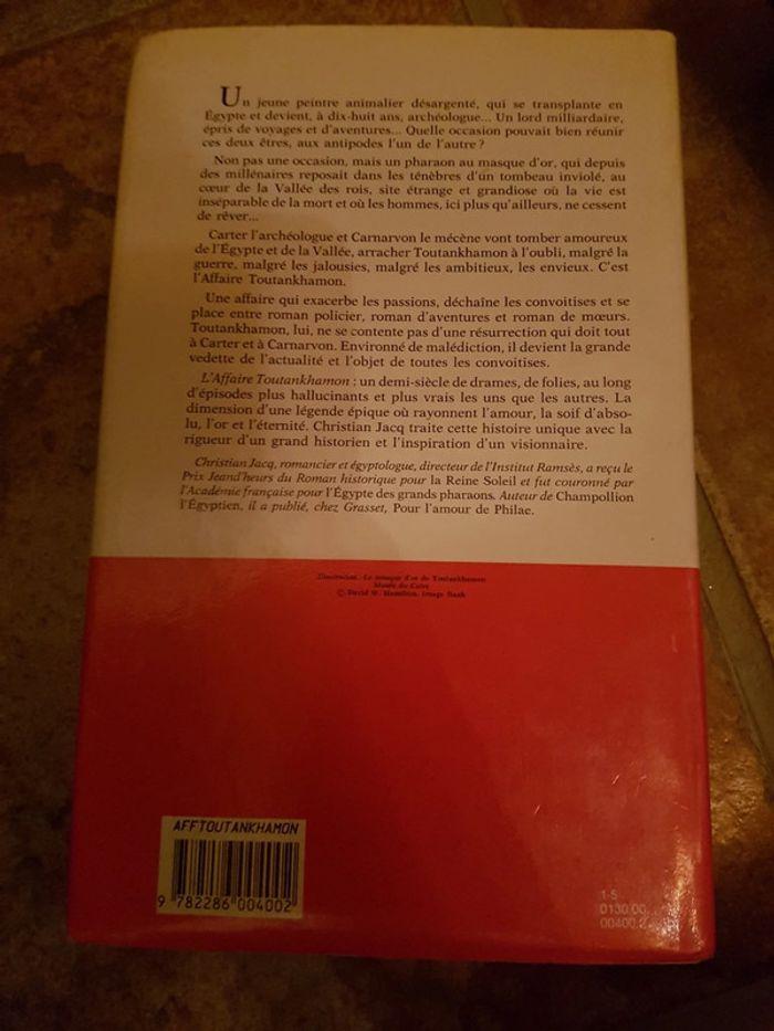 Christian Jacq "L'affaire Toutankhamon" - photo numéro 2
