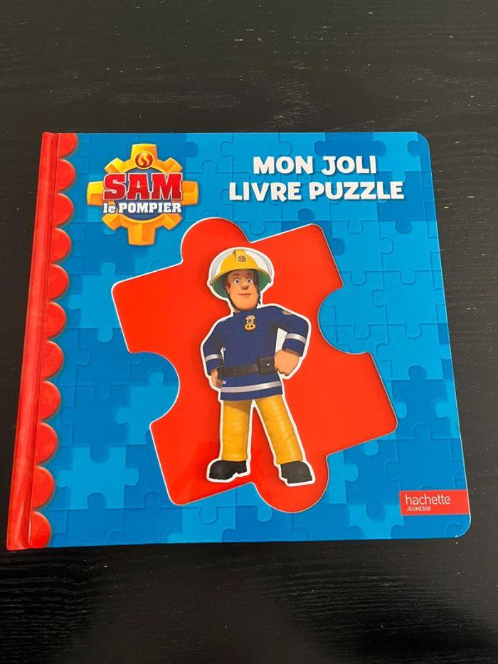 Livre puzzle Sam le pompier - photo numéro 1