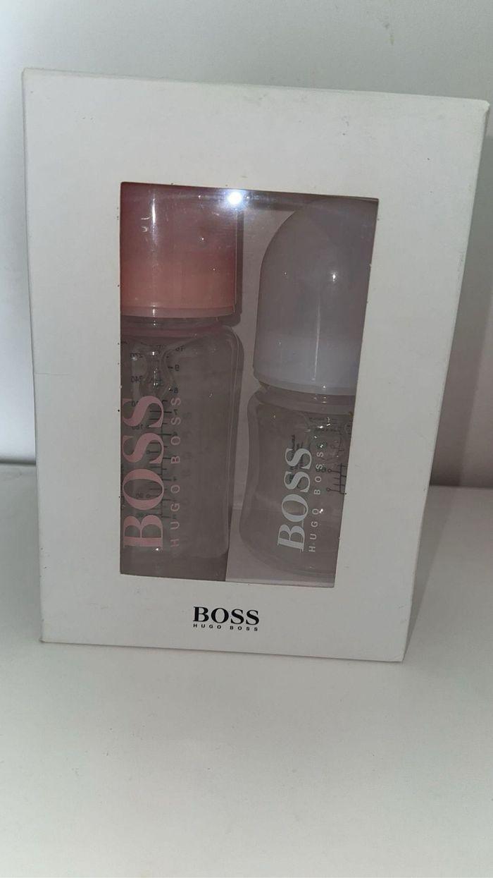 Biberons Hugo boss neuf dans boîte idéal cadeaux bébé fille - photo numéro 3