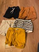 Lot 5 shorts 3 mois