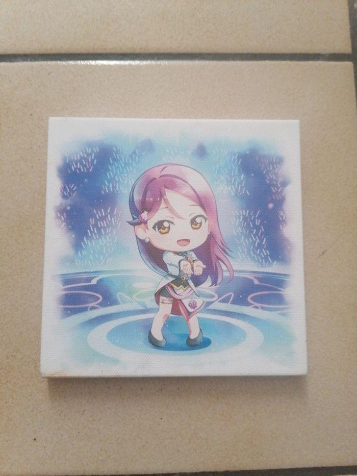 Cadre Bois Love Live Sunshine Riko Sakurauchi Mirai Ticket - photo numéro 1