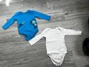 Lot de 2 body garçon manches longues 6 mois