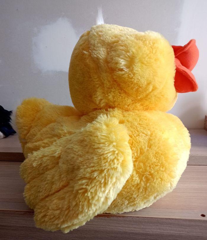 Poussin canard en peluche neuf - photo numéro 2