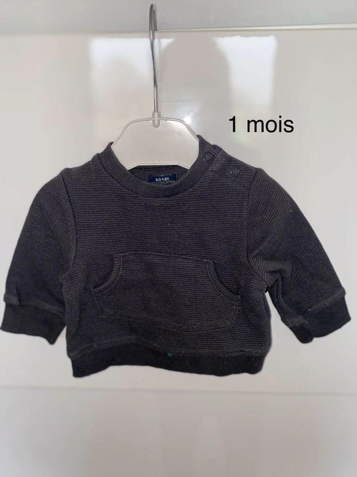 Pull marron 1 mois - photo numéro 1