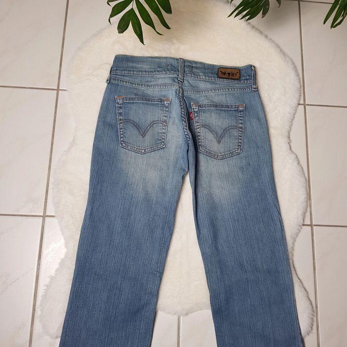 Jean Levi's Eve Square Cut Straight Leg W29 L32 Bleu - photo numéro 7