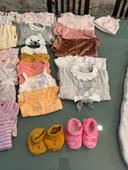 Lot de vêtements bébé fille de 1mois