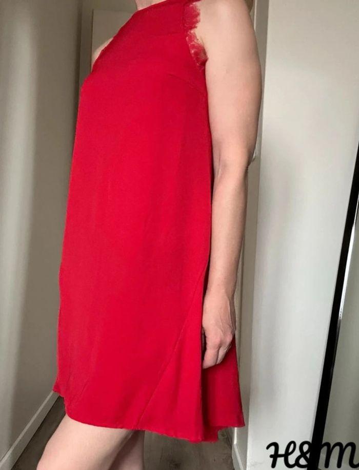 Robe rouge H&M taille 36 💖 - photo numéro 8