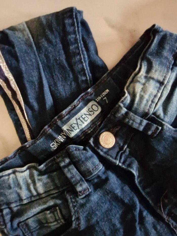 Lot X 2 jeans pour fille taille 7 ans - photo numéro 7