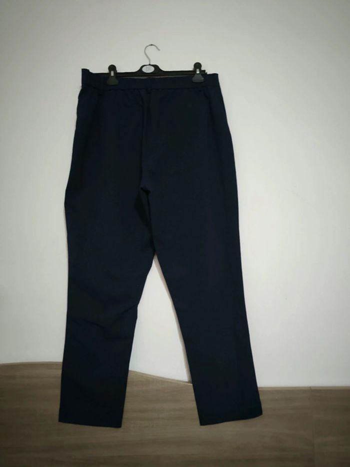 Pantalon style chino bleu marine taille 48 - photo numéro 2