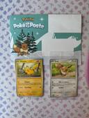 Lot Pikachu et Evoli Pokémon Ensemble PokéPoste (Scellés)