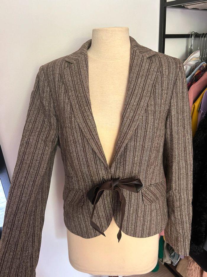 Veste blazer caramelo sport marron vintage - photo numéro 2