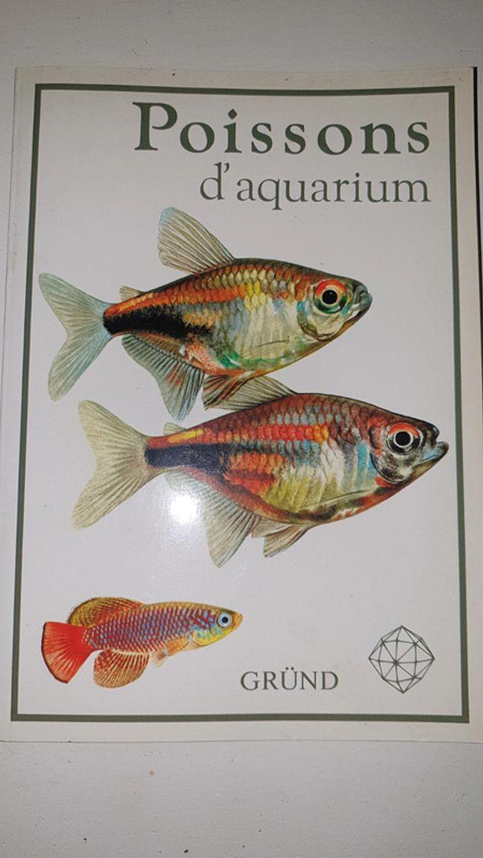 Livre poissons d aquarium - photo numéro 1