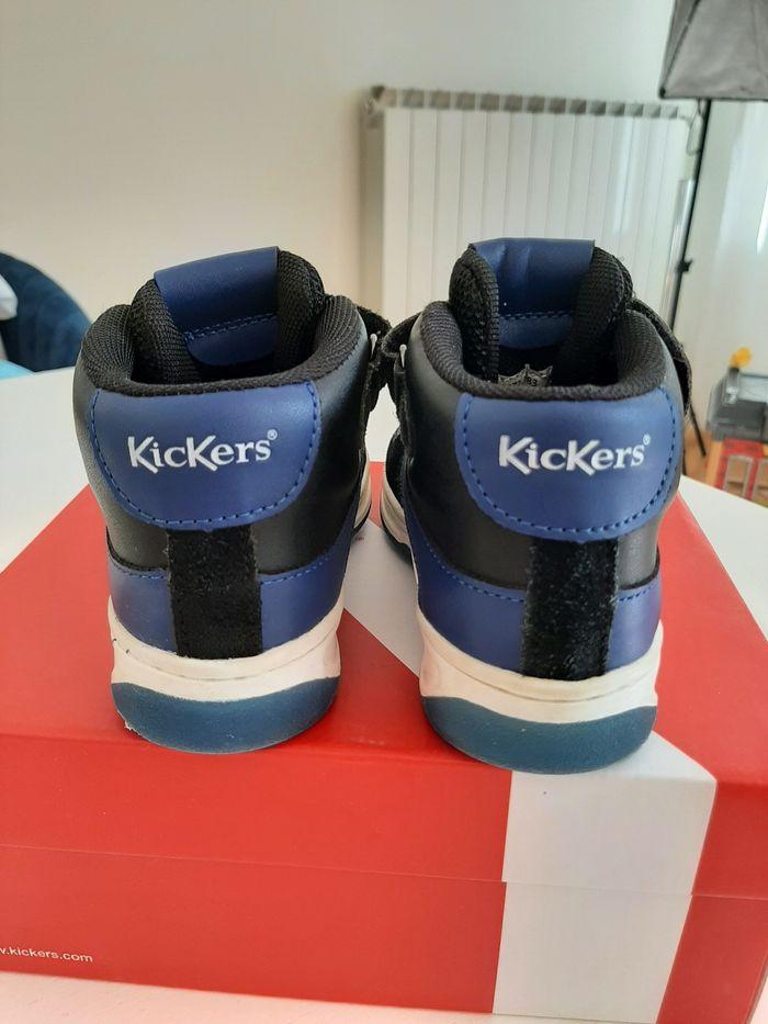 Chaussures kickers en cuir 24 - photo numéro 3