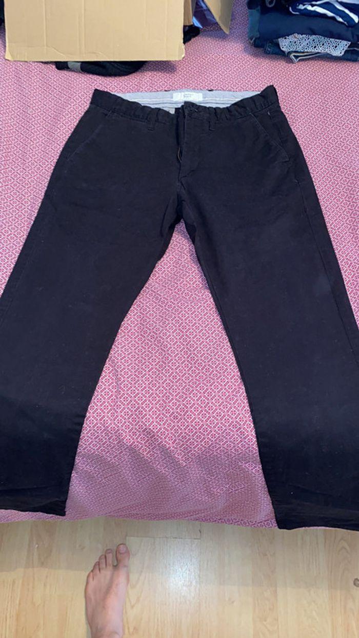 Pantalon chino celio noir taille 40 - photo numéro 1