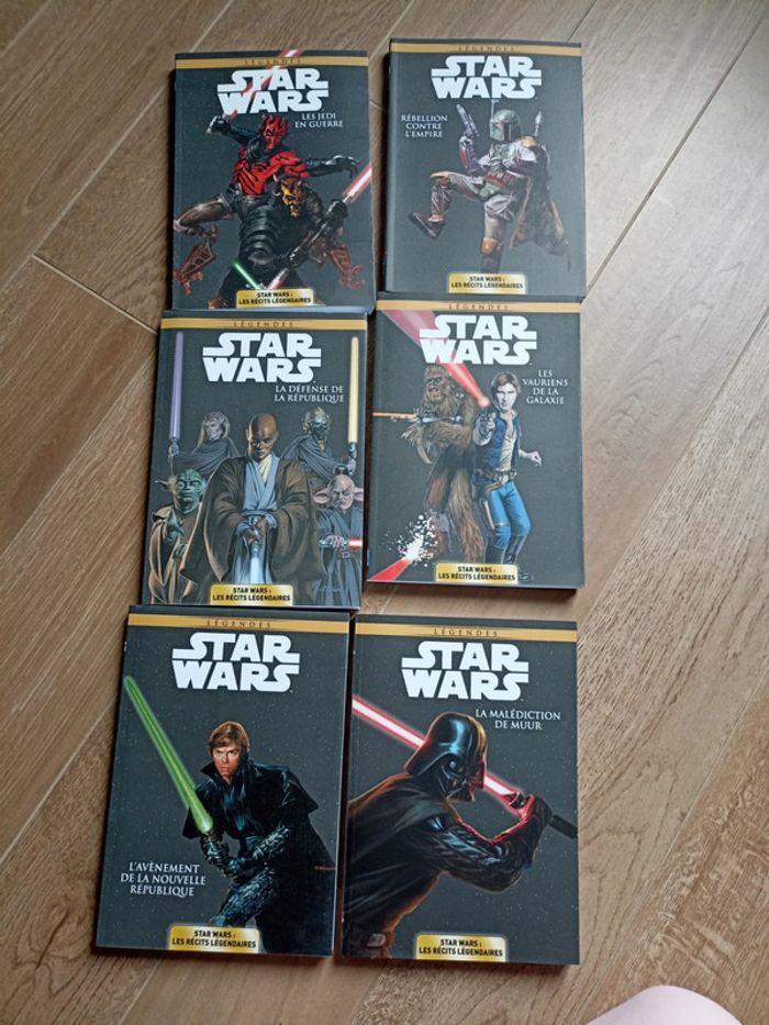 Lot 6 tomes Star Wars les récits légendaires - photo numéro 1