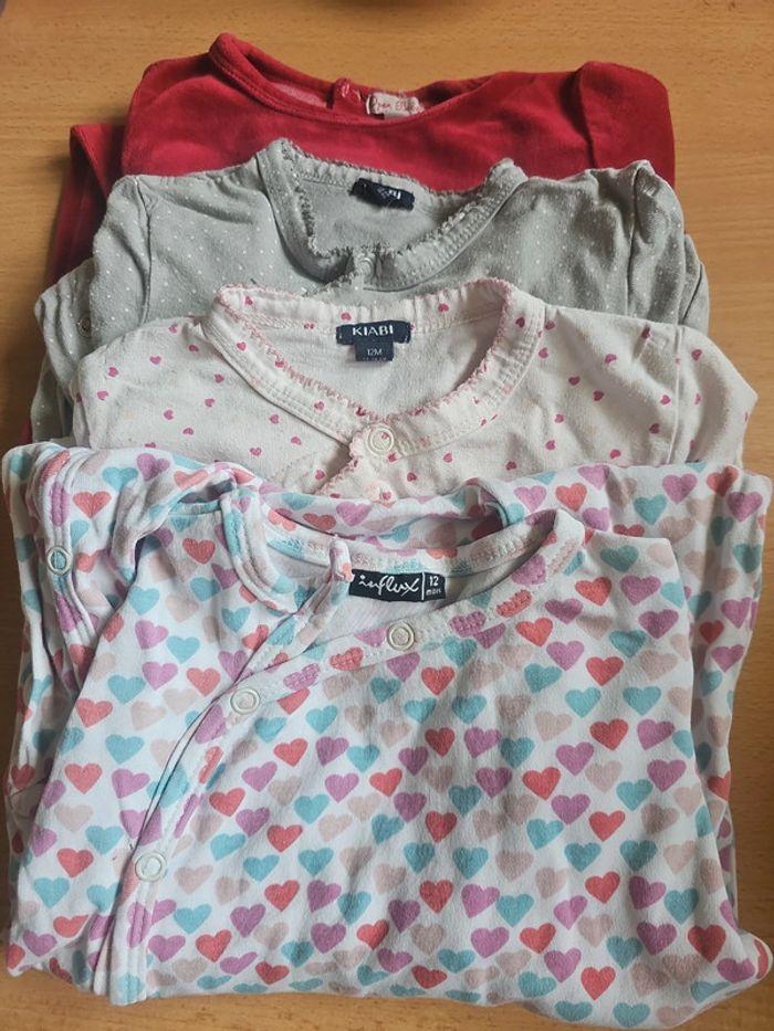 Lot de 7 pyjamas 12 mois - photo numéro 1