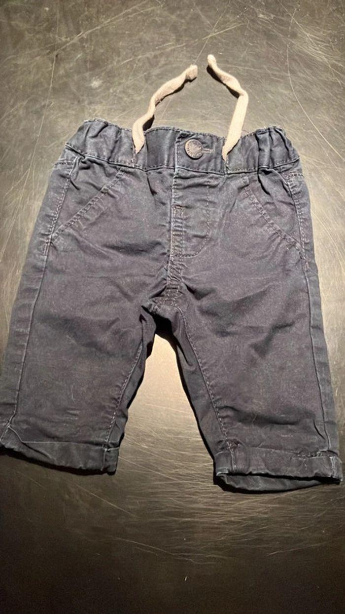 Lot de 2 pantalon garçon 1 mois - photo numéro 4