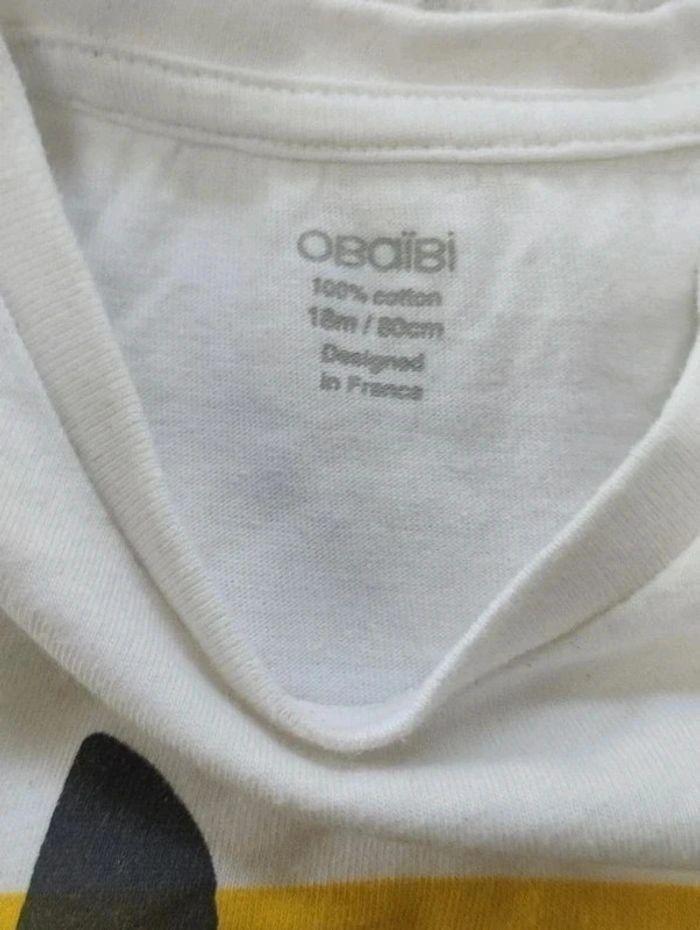 Tee-shirt obaibi 18 mois 🙍 - photo numéro 3