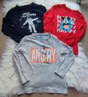 Lot de 3 tee-shirts ML garçon 6 ans