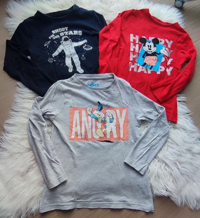 Lot de 3 tee-shirts ML garçon 6 ans - photo numéro 1