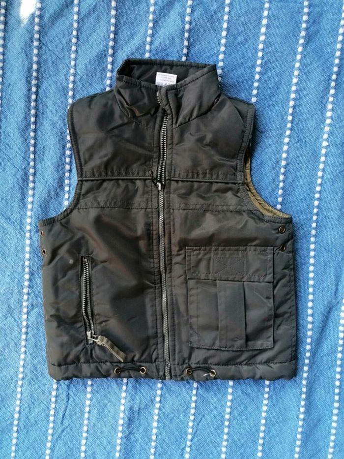 Lot blouson en jeans Verbaudet + blouson sans manche 3 ans - photo numéro 7