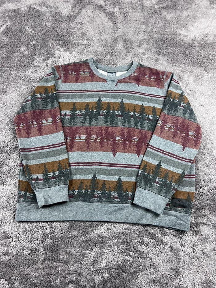 👕 Sweat 90’s Vintage Hiver Noël Gris Taille XL 👕 - photo numéro 1