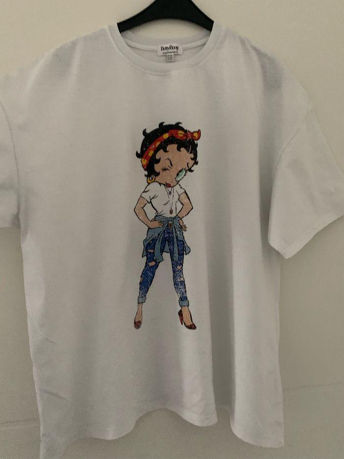 Tee-shirts Betty Boop mc - photo numéro 2