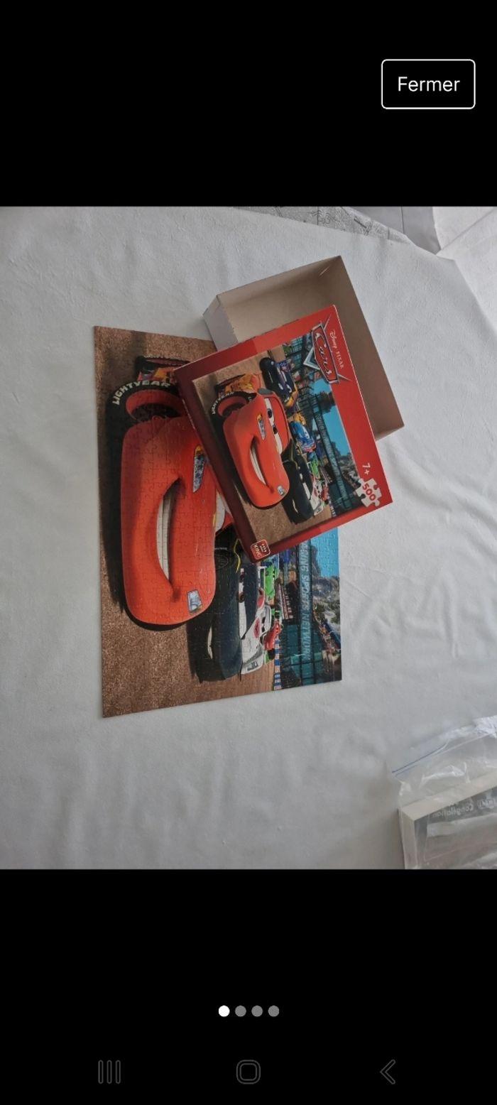 Puzzle Cars Disney 500 pieces - photo numéro 1