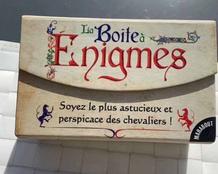 Jeux la Boîte à énigmes - photo numéro 1