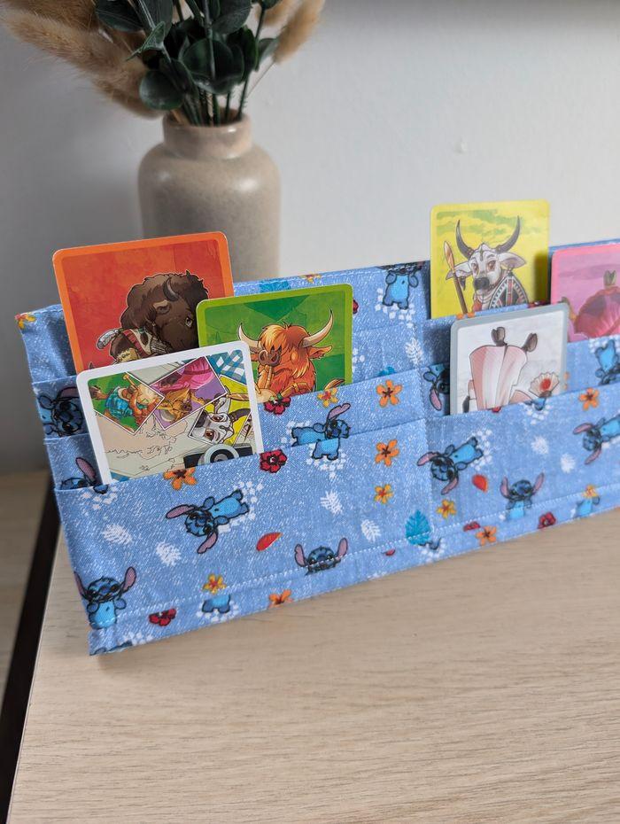 Porte-cartes de jeu enfant modèle stitch - photo numéro 3