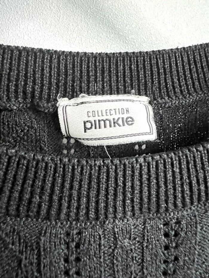 Pull col rond noir Pimkie - photo numéro 3