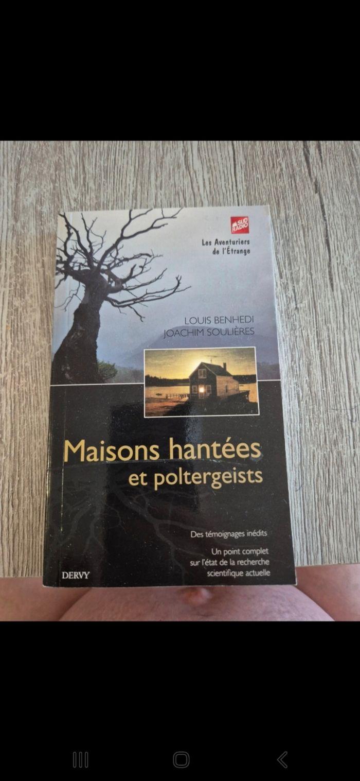 Livre maisons hantées - photo numéro 1