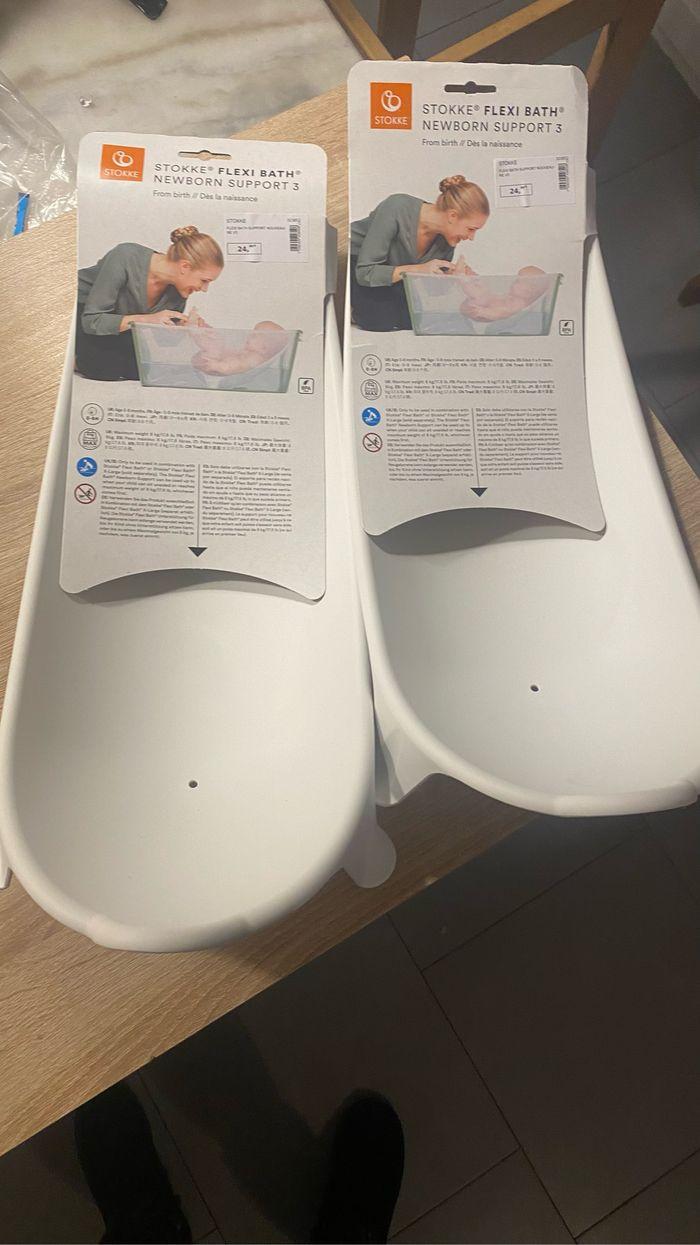 Insert nouveau ne transat bain stokke - photo numéro 1