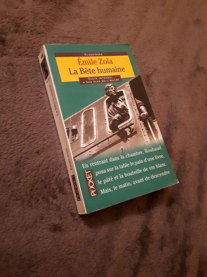 Livre La Bête humaine, Emile Zola, Pocket - photo numéro 1