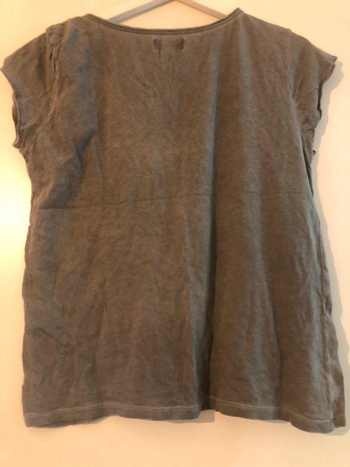 T-shirt Zara gris M - photo numéro 2